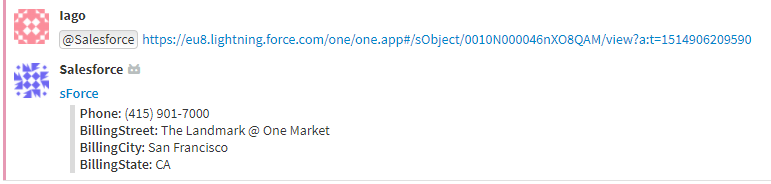 Link details
